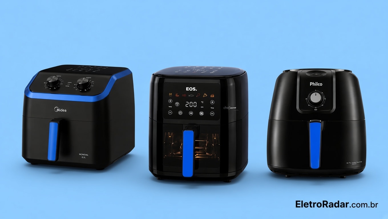 Melhor Air Fryer 8 Litros Para Comprar em 2026