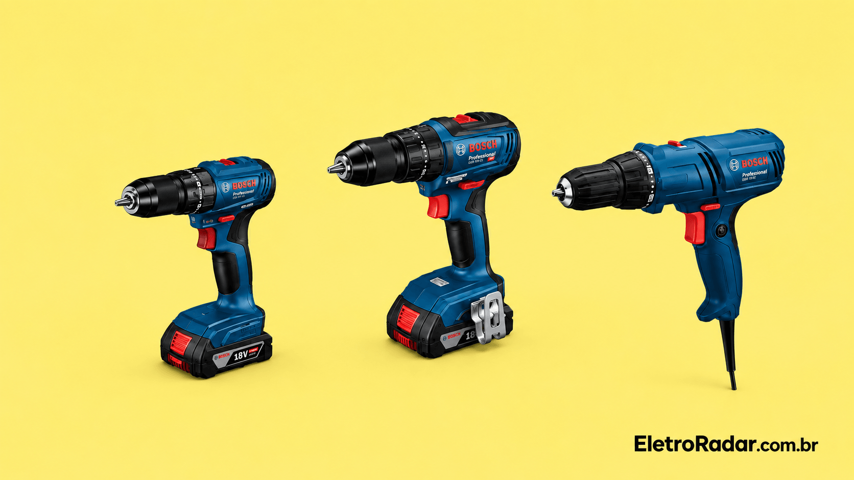 Melhores Parafusadeiras Bosch em 2026